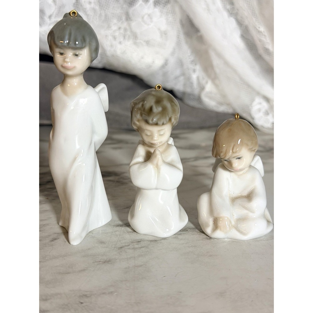 Lladro Miniature Nativity Ornaments 3 Angels (A3155)